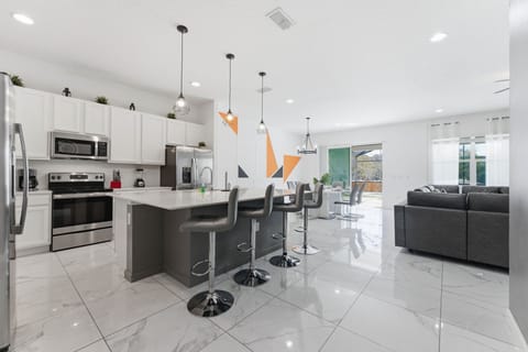 Kitchen at the living area