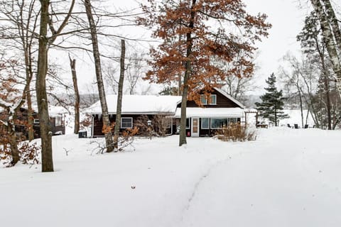 Exterior | Snowy Landscape | Lakefront Setting