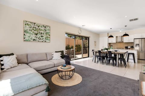 Open plan kitchen, dining & living. The heart of the home.