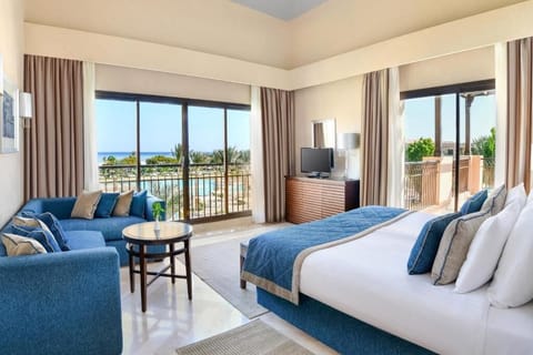 Stretch out in a spacious suite with balcony breeze.