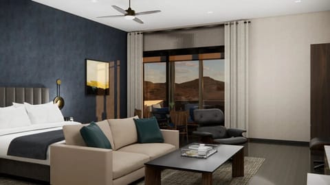 Bedroom. Interior and views may vary based on location and availability.