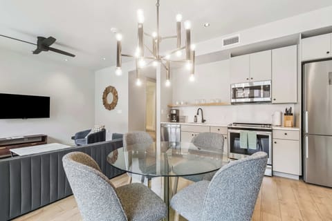 Dining Table + Kitchen