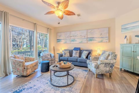 Comfortable living room perfect for relaxing and gathering!
