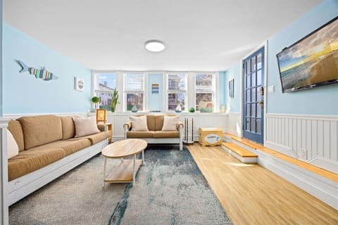 Bright Coastal Living Room