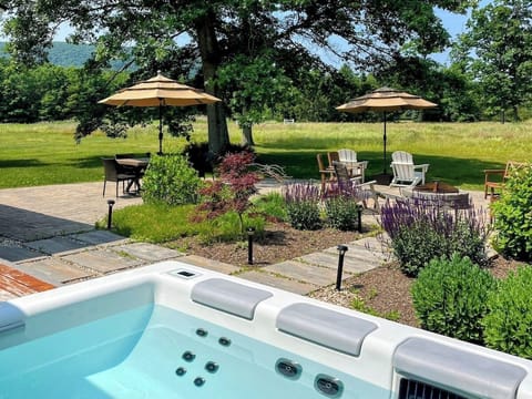 Views, from the hot tub