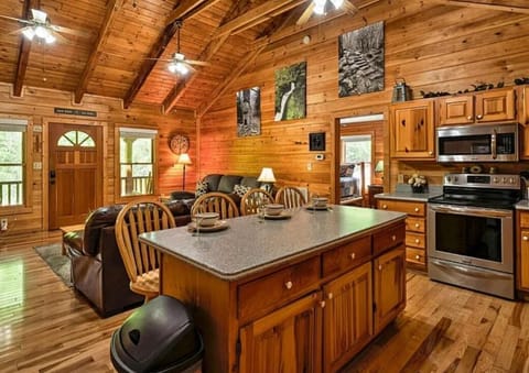 Enjoy time with family and friends all in one room 