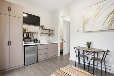 View of kitchenette from living room.