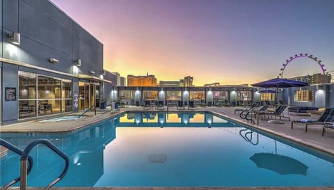 Rooftop pool