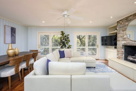 Wren's Nest - 4BR Sea Pines Retreat + Waterfall Pool + Walk to Beach House in Hilton Head Island