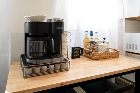 Coffee bar for easy mornings