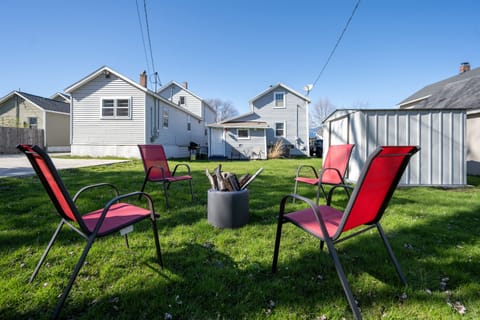 Solo Stove fire pit for gathering after a soak