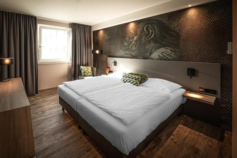 Bedroom. Interior and views may vary based on location and availability.