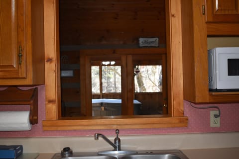 Pass through above the sink