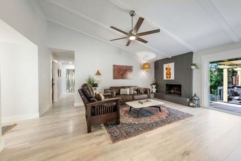 Cozy up and stay awhile, this is your space to relax.