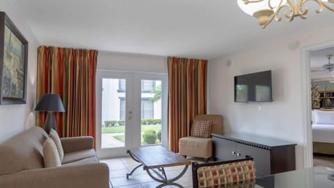 Relax on the cozy sofa after a full day exploring