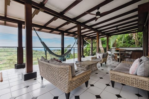 Ocean-view terrace for morning coffee and sunset moments