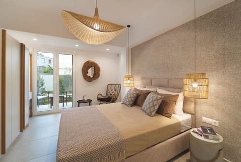 Master bedroom — spacious and softly lit for restful nights