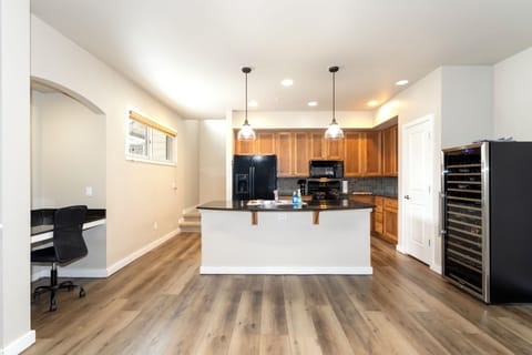 Kitchen with large island. | Main level