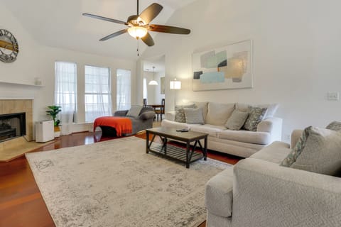 Pooler Vacation Rental | 3BR | 2BA | 1 Step to Enter | 2,700 Sq Ft