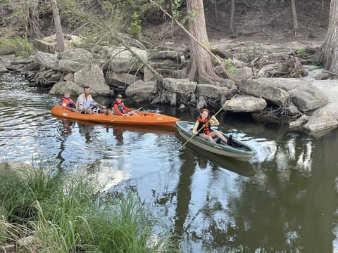 Adventure awaits right outside your door - paddle, explore, and make unforgettable memories on the creek.