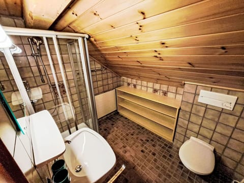 Wood, Flooring, Floor, Room, Ceiling, Plumbing Fixture, Hardwood, Wood Stain, Attic, Plumbing