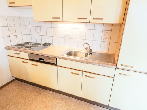 Kitchen, Kitchen Appliance, Kitchen Sink, Major Appliance, Countertop, Flooring, Interior Design, Cabinetry, Apartment, Floor