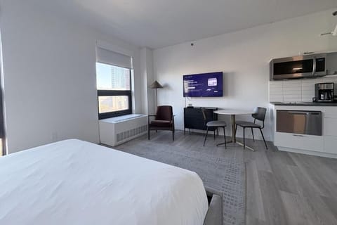 Bedroom. Interior and views may vary based on location and availability.