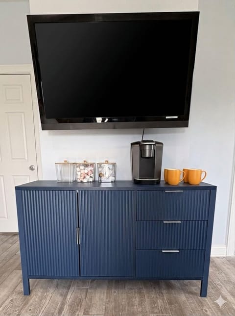 Grab a cup of coffee and walk to the balcony & hear the morning waves