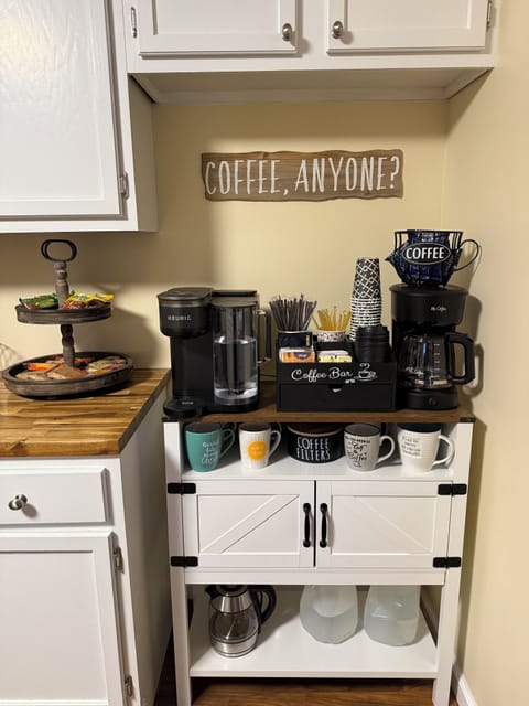 Fully equipped coffee stations!