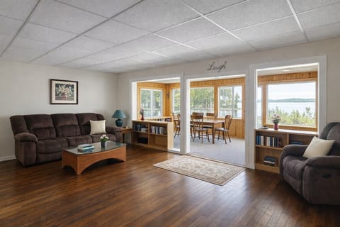 Lakefront Cabin #11 on Big Basswood Lake with Stunning Lake Views Cabin in Michigan