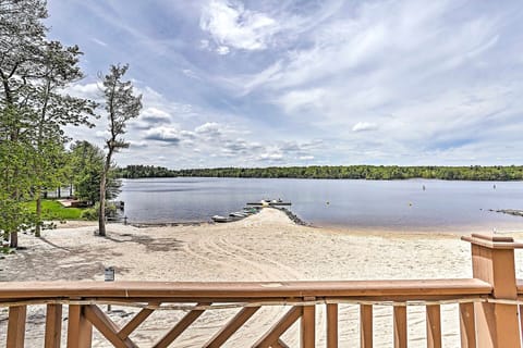 🌲 Uninterrupted views of Lake Naomi — serene mornings and postcard-perfect afternoons at one of their 7 lakes