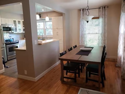 Kitchen and Dinette from Living room perspective