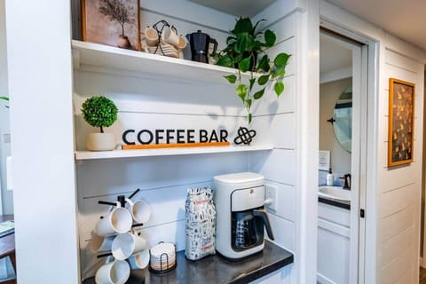 Coffee Bar perfectly curated for our guests in mind. 