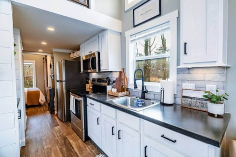 Fully stocked kitchen