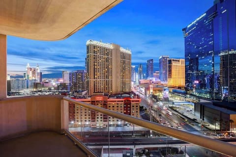 View from private, open balcony