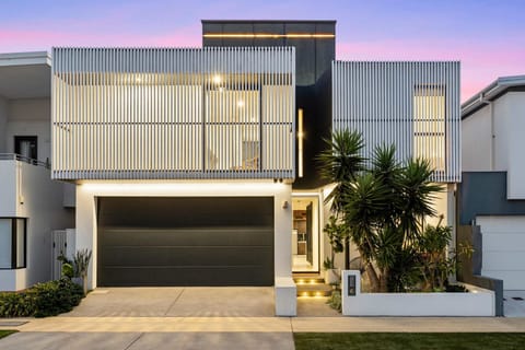 Step into this stunning, architecturally designed contemporary home where sleek lines meet elegant comfort. This property offers the perfect blend of privacy and open-air luxury for your next getaway