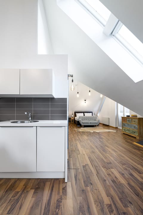 Modernes Loft-Penthouse mit 6 m Raumhöhe für 2–4 Personen Apartment in Bad Hofgastein