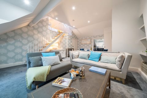 open plan living area