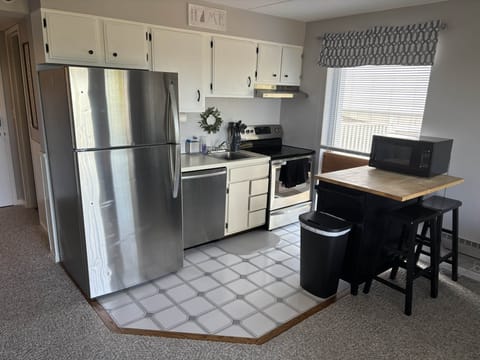 Kitchen fully stocked