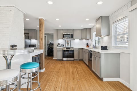 Fully equipped kitchen with updated appliances and everything needed to make a great meal!