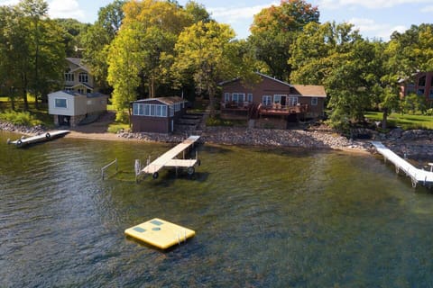 Swim raft for sun bathing and relaxation