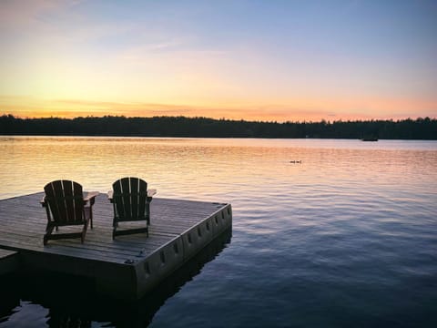 View from the dock