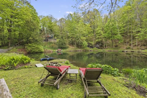 Peaceful waterfront views create the perfect setting for quiet mornings and sunsets.