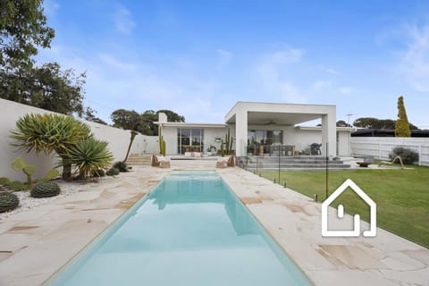 Solar heated pool, gas heated spa