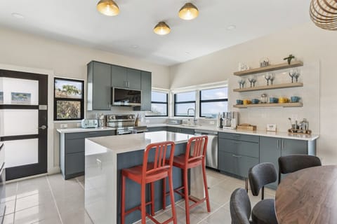 Daytona Beach Vacation Rental Oceanfront Airbnb VRBO Pet Friendly Private Access Game Room Rooftop Patio