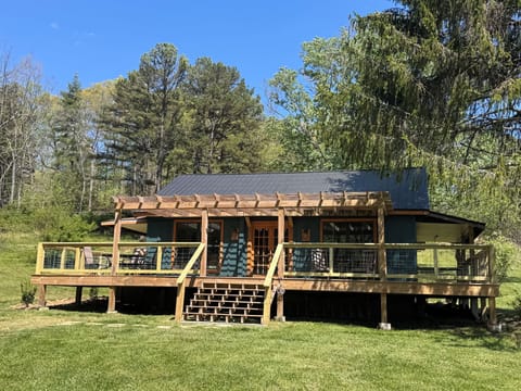 Front of cottage