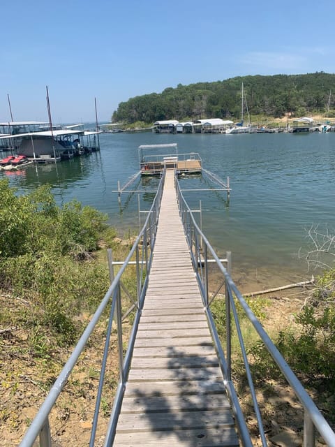 Walk down the private dock and fish and swim or even sit out and sun bathe!