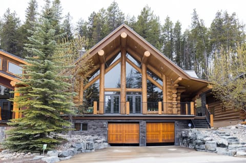 Custom Log Home.
