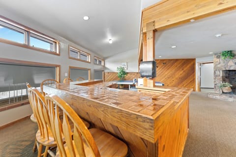 Complex lounge area.