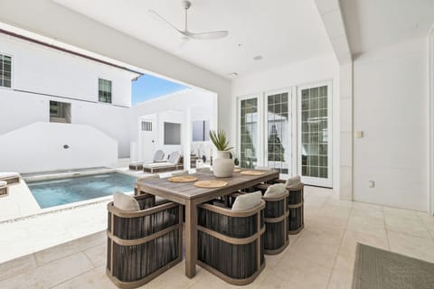 Bright indoor-outdoor living area